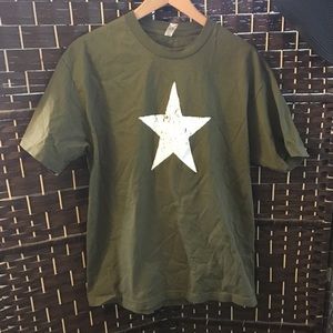 Olive Green Star T-shirt
